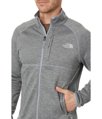 The North Face Canyonlands full zip side view highlights breathable comfort on hikes.