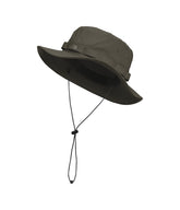 The North Face Class V Brimmer hat front view with wide brim for sun protection.