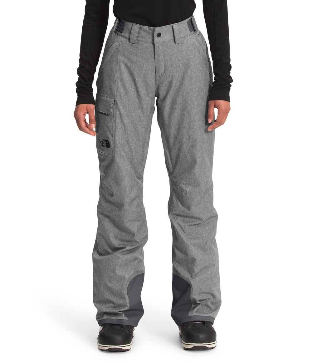 The North Face Freedom Insulated Pant front view shows Heatseeker warmth for cold-weather hikes.