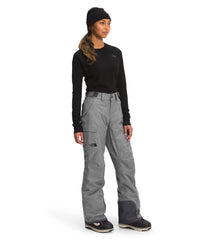 The North Face Freedom Insulated Pant pocket detail highlights secure storage on rugged trails.