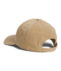 The North Face Recycled 66 Classic Hat material detail highlights durable recycled fabric.