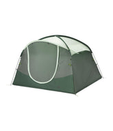 The North Face Sequoia 6 tent front entrance for quick access and group comfort.