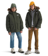 The North Face Teen McMurdo front view jacket ideal for daily winter warmth