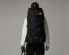 Terra 55 shown with pole attachment for secure trekking poles