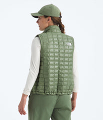 The North Face ThermoBall Vest back view highlighting streamlined mobility