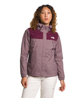 The North Face Antora Triclimate jacket front view showing silhouette and protection.