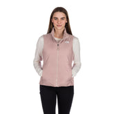 The North Face Women's Flare Vest pink moss front view for versatile layering