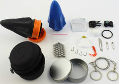 The Pocket Shot Survival Kit product shot showing compact emergency gear for quick access.