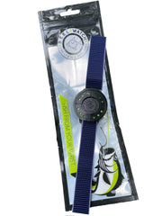 The Reel Watch Blue Dream on the wrist enables quick, on-demand fishing while hiking.