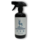 The Stink Solution Odorless Outdoorsman bottle ready for gear odor elimination.