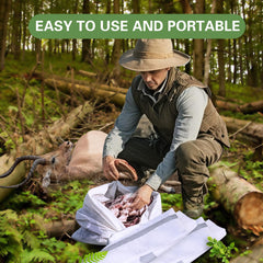 TheClouds elk game bags 30x20 inches provide ample storage for large game