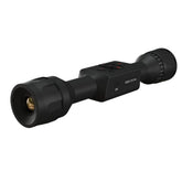theOpticGuru ATN Thor LTV front view demonstrates a compact thermal scope for quick mounting.