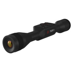 TheOpticGuru ATN Thor 5 front view showcases ultra-sensitive thermal sensor for precise detection.