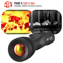 TheOpticGuru ATN Thor 5 sensor-closeup shows ultra sensitive detector clarity for crisp detection.