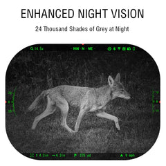 theopticguru ATN X-Sight 5 LRF display close-up showing 4K video capture