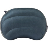 Therm-a-Rest Air Head Down Pillow, midnight large, packed compactly for travel.