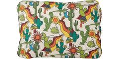 Therm-a-Rest Compressible Cinch Pillow desert cover offers travel comfort