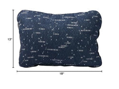Therm-a-Rest Compressible Cinch Pillow cinch-closure demonstrates adjustable firmness for travel