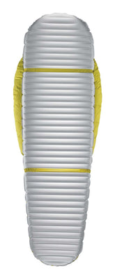 Therm-a-Rest Parsec 32F sleeping bag in compact form for summer alpine trips.