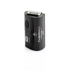Therm-ic Outdoor Ultra Warm 1300B battery in use delivering foot warmth on a cold hike