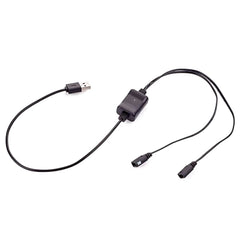Therm-ic USB charging cable for Powergloves powering warmth while traveling