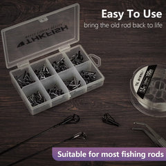 THKFISH rod tip repair kit easy to use on the go.
