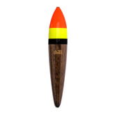 Thill Big Fish Slider Float 6in orange-yellow top improves visibility for big-bait fishing.