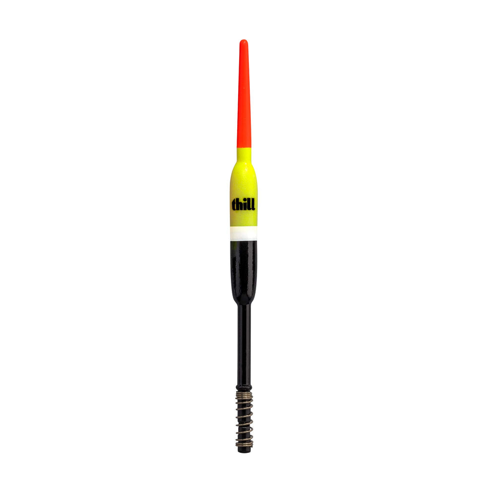 Thill Night N Day Glow Float Bobber with glow finish for day and night fishing visibility.
