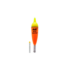 Thill Nite Brite yellow center-slider float glows clearly for night signaling.