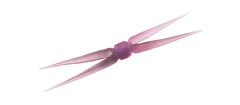 13 FISHING Tetrad Purple Rain panfish plastics ideal for jigging bites.