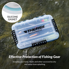 THKFISH 3600 tackle box removable dividers customize compartments