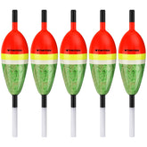 THKFISH balsa wood slip bobbers set - size 1in x 2.5in x 5in