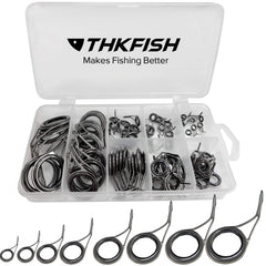 THKFISH 75-piece rod guide repair kit box