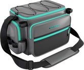 Front view of THKFISH waterproof fishing tackle bag
