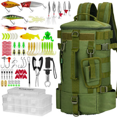 THKFISH fishing backpack with rod holders keeps tackle organized for a full day on the water.