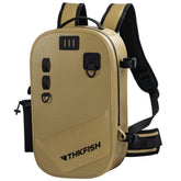 THKFISH IPX8 waterproof backpack front view for durable fishing trips