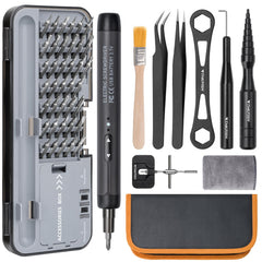THKFISH reel maintenance kit box open for on-site reel repair and tuning