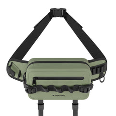 Front view of THKFISH waterproof waist pack