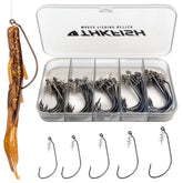 THKFISH 60-pack twist-lock swimbait hooks hero image on white background