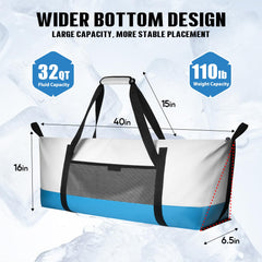 THKFISH fish kill bag partially open showing mesh pocket