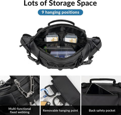 THKFISH tackle box inside view highlights organized storage for lures and hooks