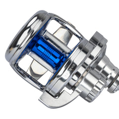 THKFISH WAVE-40 stainless spool close-up demonstrates corrosion resistance and durability