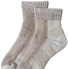 Thorlos LTHMX Max Cushion Hiking Ankle Sock with a ventilation panel for cooler feet on warm trails