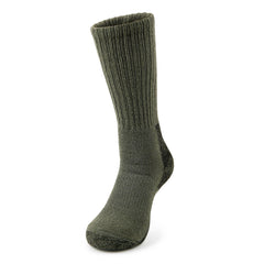 Thorlos tactical boot mid-calf cushioned ball and heel for comfort.