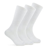 Thorlos walking crew 3pp pack offers comfortable crew-length socks for daily wear.