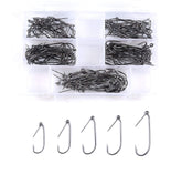 Thorn Twister Worm Keeper 125-piece softbait hook kit with tackle box
