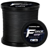 ThornsLine Force braided spool in camo shows stealth and durability for tough water.