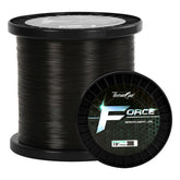 ThornsLine Force Monofilament resists abrasion near rocks for aggressive fishing.