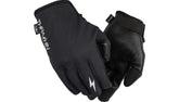 THRASHIN Stealth Windbreaker Gloves front view highlighting dexterous palm grip for precise control.