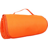 Threadart portable sports blanket with carrying strap for easy stadium seating.